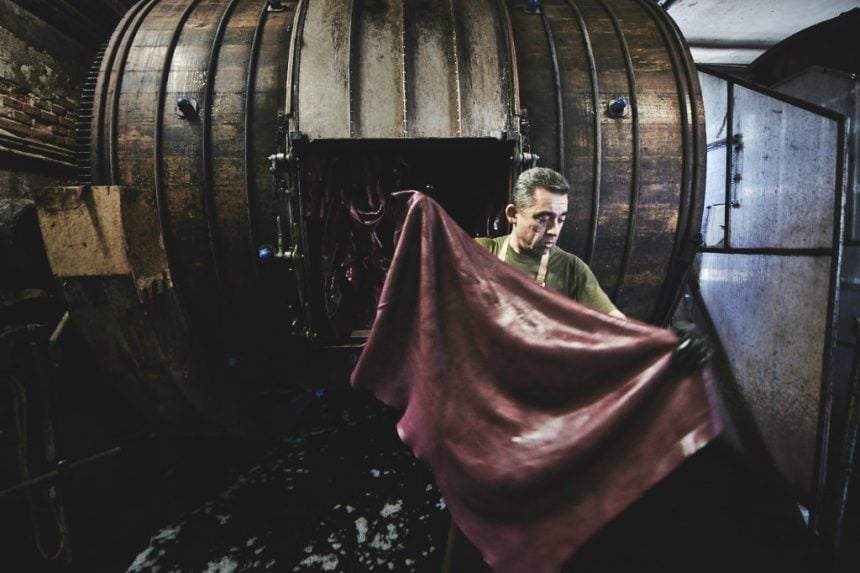 what is full grain leather