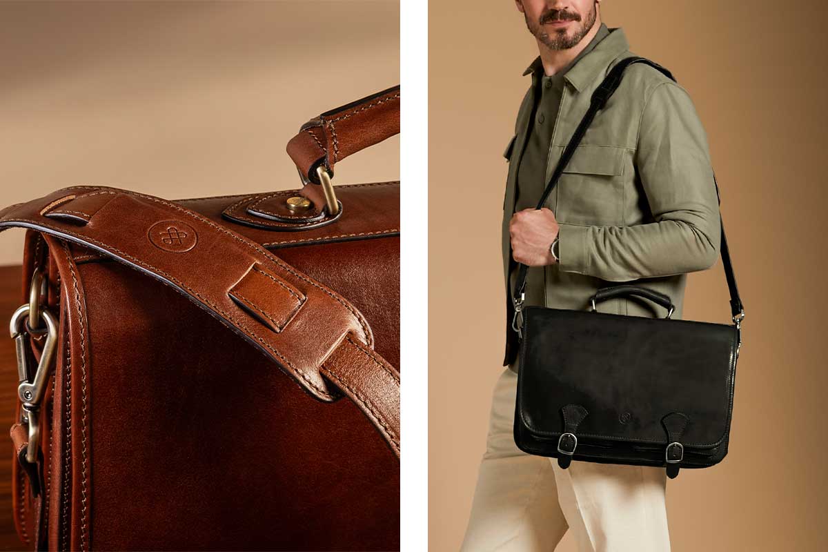 Jesolo briefcase satchel mens bag