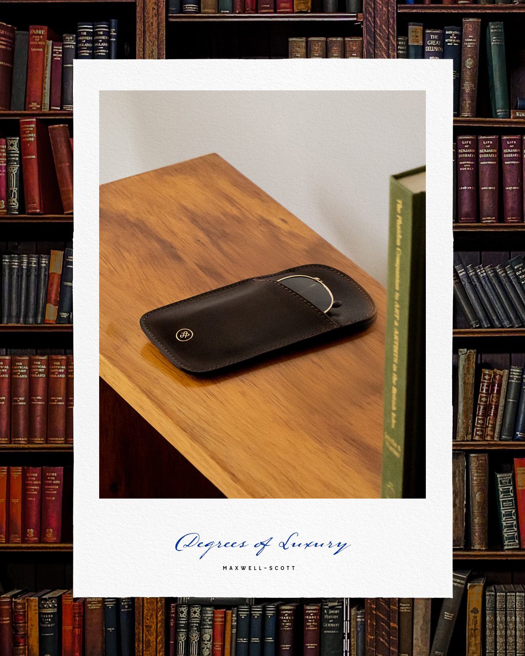 luxury leather glasses case for men perfect as graduate leathe gify