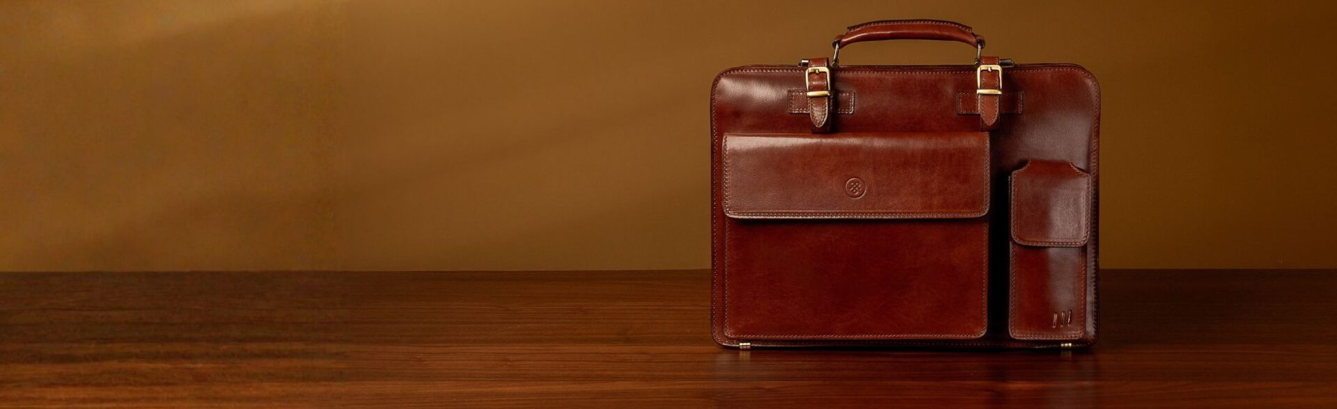 quality square briefcase