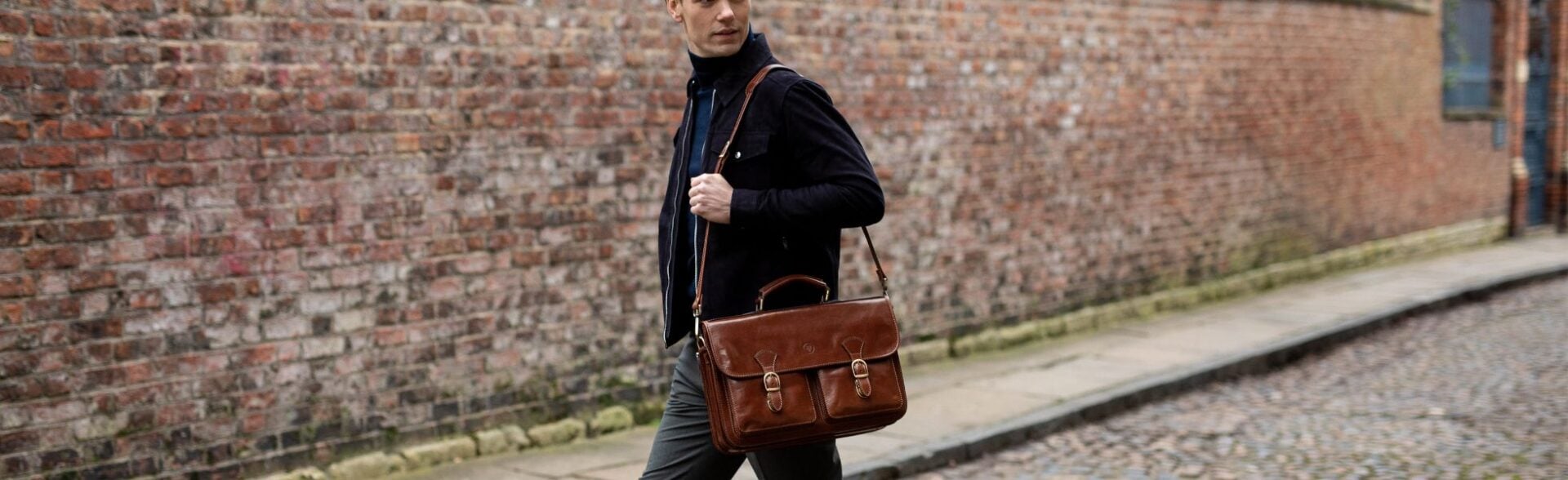 leather graduation gifts for men satchel