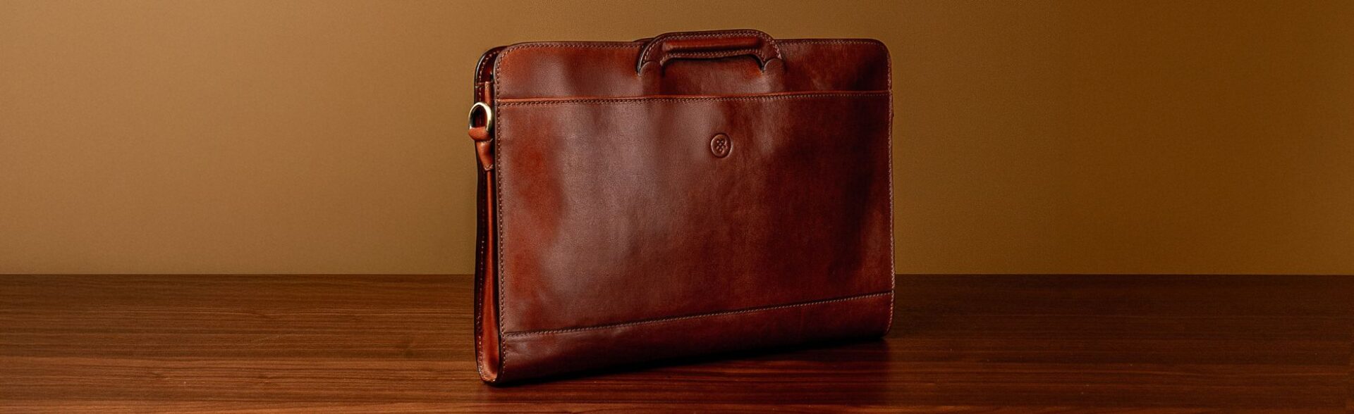 luxury leather folder
