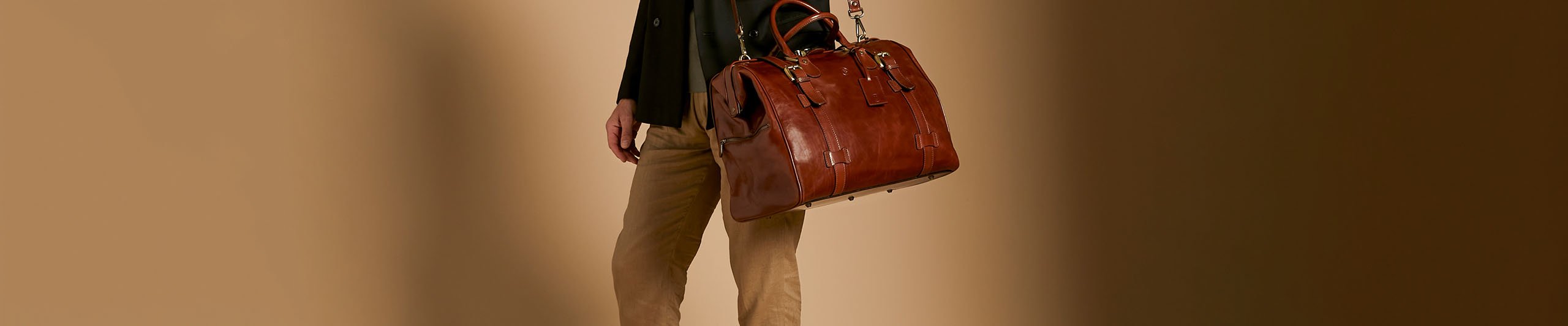 Leather Luggage Bags and Holdalls