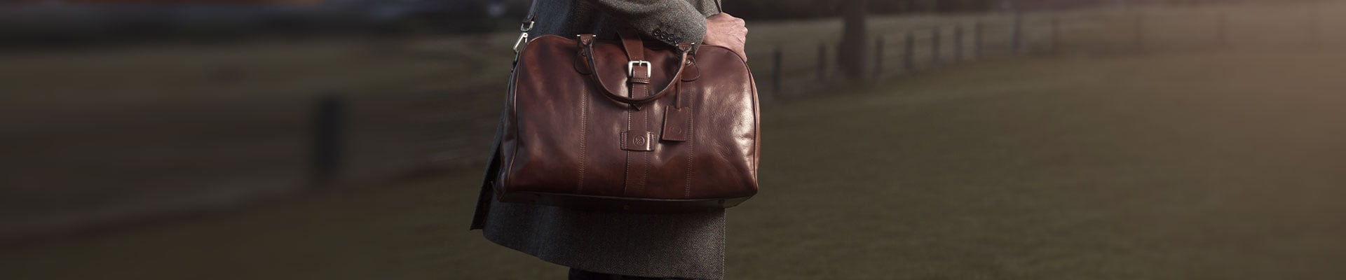 Leather Luggage Bags and Holdalls