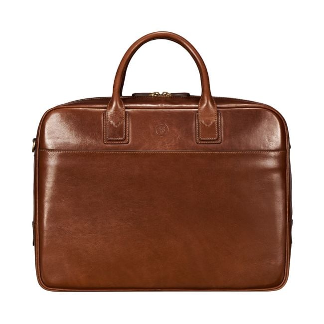 eurokenvy ユーロケンビー　Italian Emboss Leather Calvino Large Leather Laptop Bag 17” | Men's Business Bag