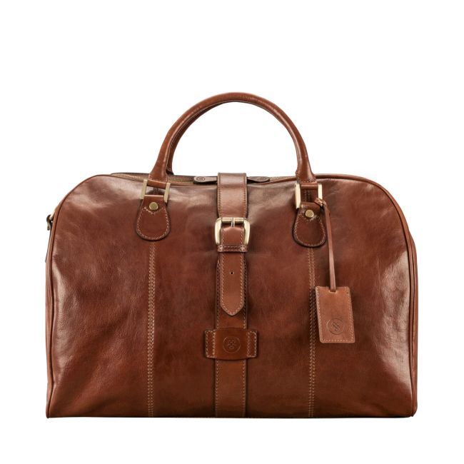 Farini Men's Italian Leather Cabin Bag - Maxwell-Scott Farini Men's Italian Leather Cabin Bag - Maxwell-Scott