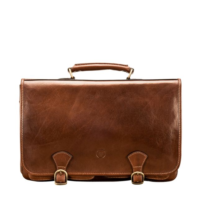 MAXWELL　バック　2点 Jesolo Men's Italian Leather Satchel Briefcase - Maxwell-Scott