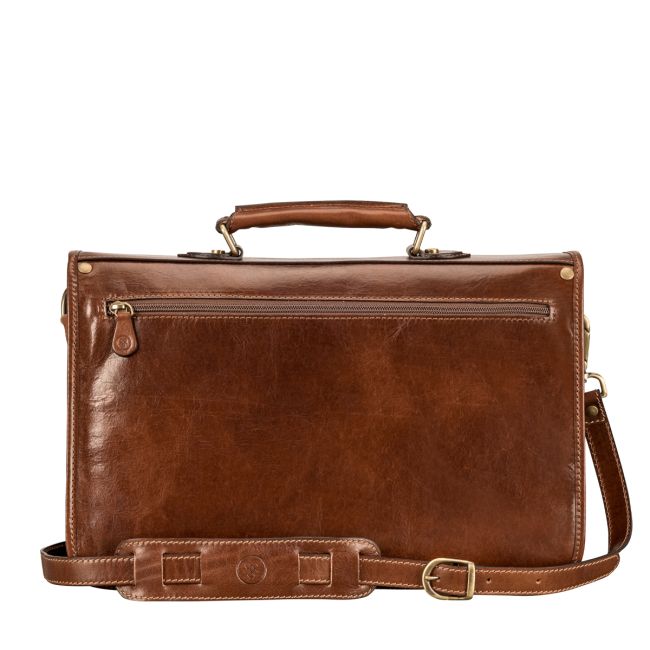 MAXWELL　バック　2点 Jesolo Men's Italian Leather Satchel Briefcase - Maxwell-Scott