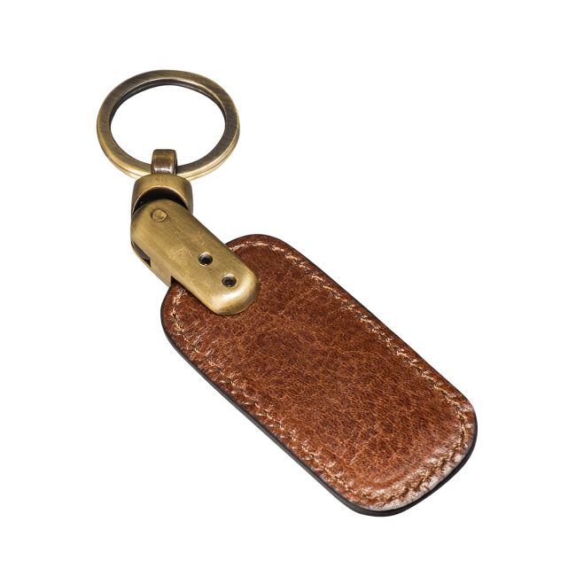 Ponte Leather Key Ring | Luxury Italian Keyring - Maxwell-Scott