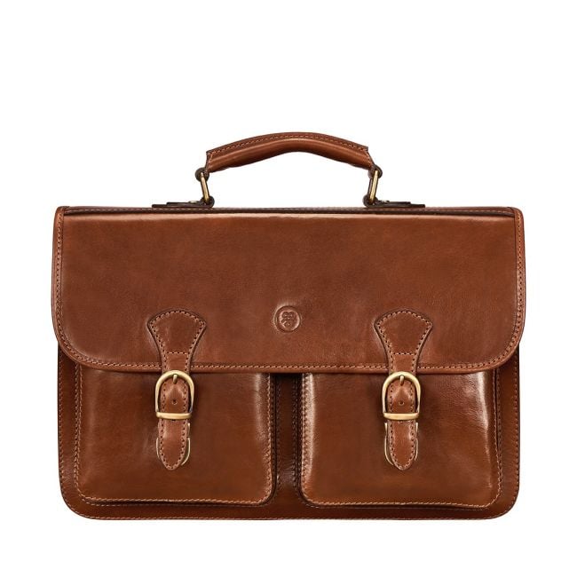 Leather Laptop Satchel (16-Inch MacBook Pro) | The Loreto