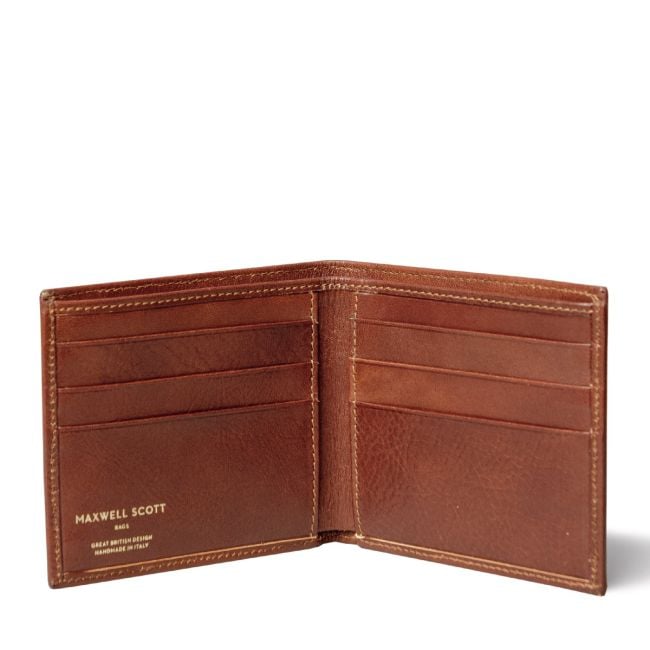 Vittore Men's Italian Leather Bifold Card Wallet - Maxwell-Scott