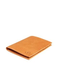 camel soft leather breast wallet