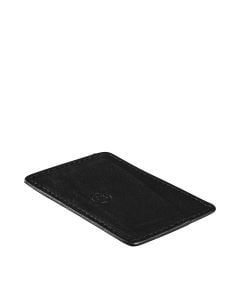 black soft leather mens credit card wallet