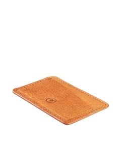 camel soft leather card case