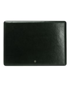 Genuine Italian leather desk pad for gents, full-grain cowhide, strong and stylish