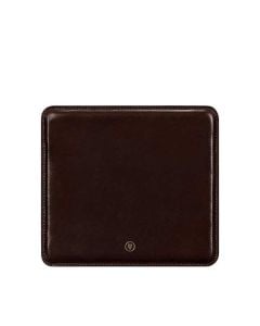 high quality brown leather mouse mat
