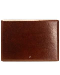 Top quality Italian leather desk mat handcrafted in Italy