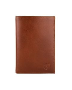 Handmade Italian full-grain RFID leather breast pocket wallet for gents, slim elegant design