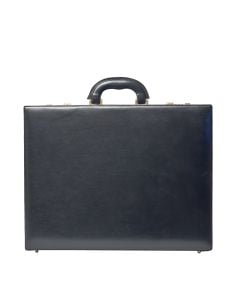 expandable leather attache case