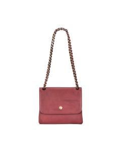 small leather chain strap bag