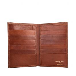 Maxwell Scott Men's Classic Italian Leather Jacket Wallet