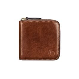 Men’s Leather Zipper Wallet | The Tabiano | 25-Year Warranty