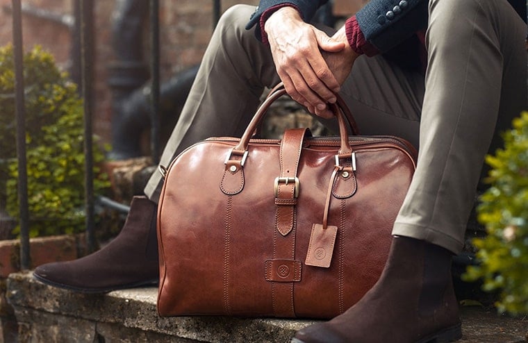 Men's Italian Leather Holdall Bag | The Farini | 25-Year Warranty