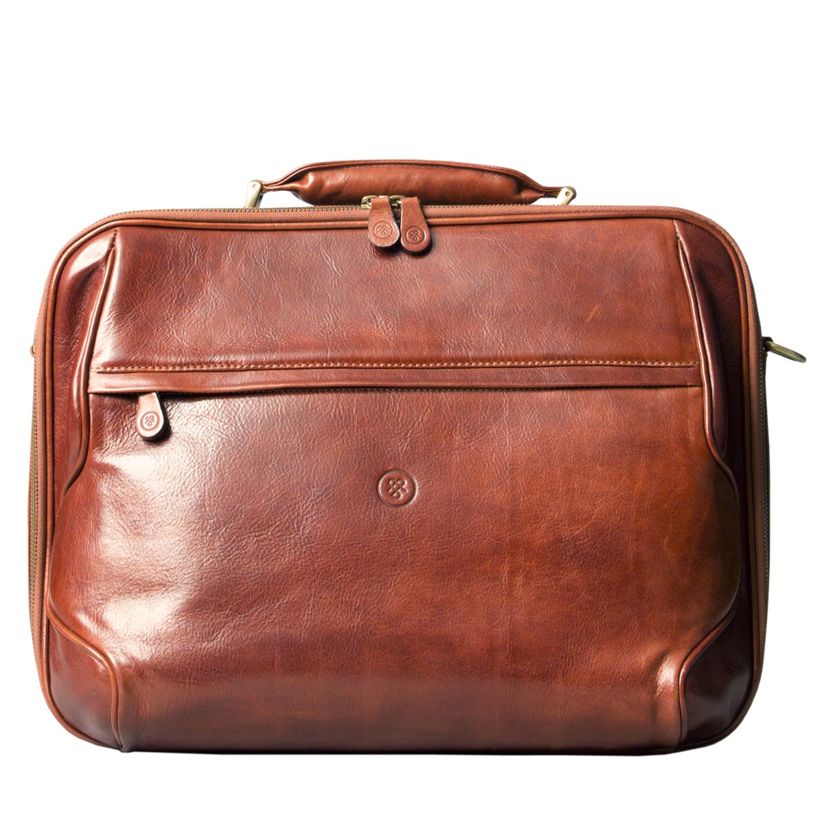 Luxury Leather Business Bag For Men, 25 Year Warranty