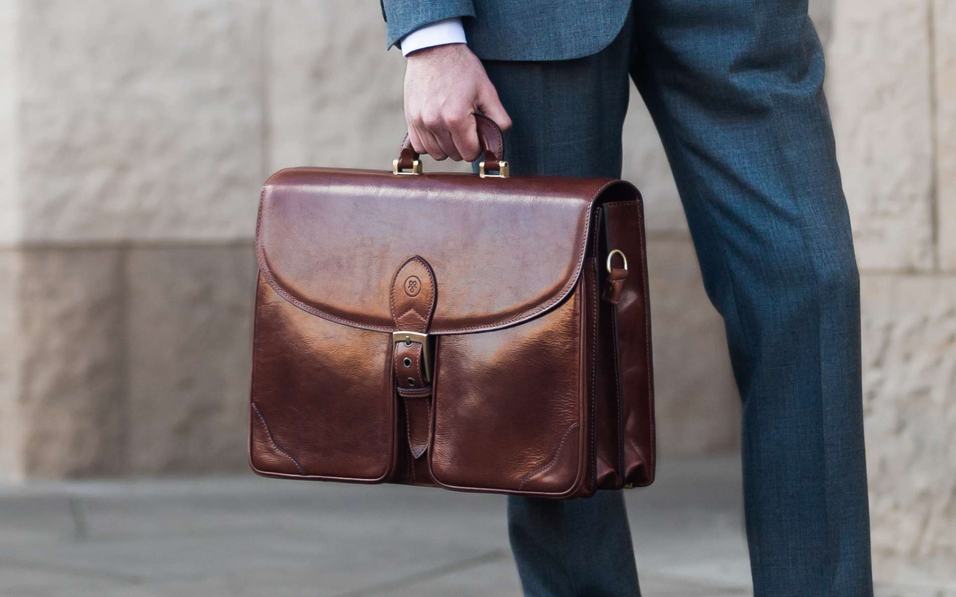 Maxwell Scott Luxury Mens Briefcase, Luxury Luggage  Wallets